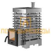 Печь для бани ASTON 16 INOX стекло
